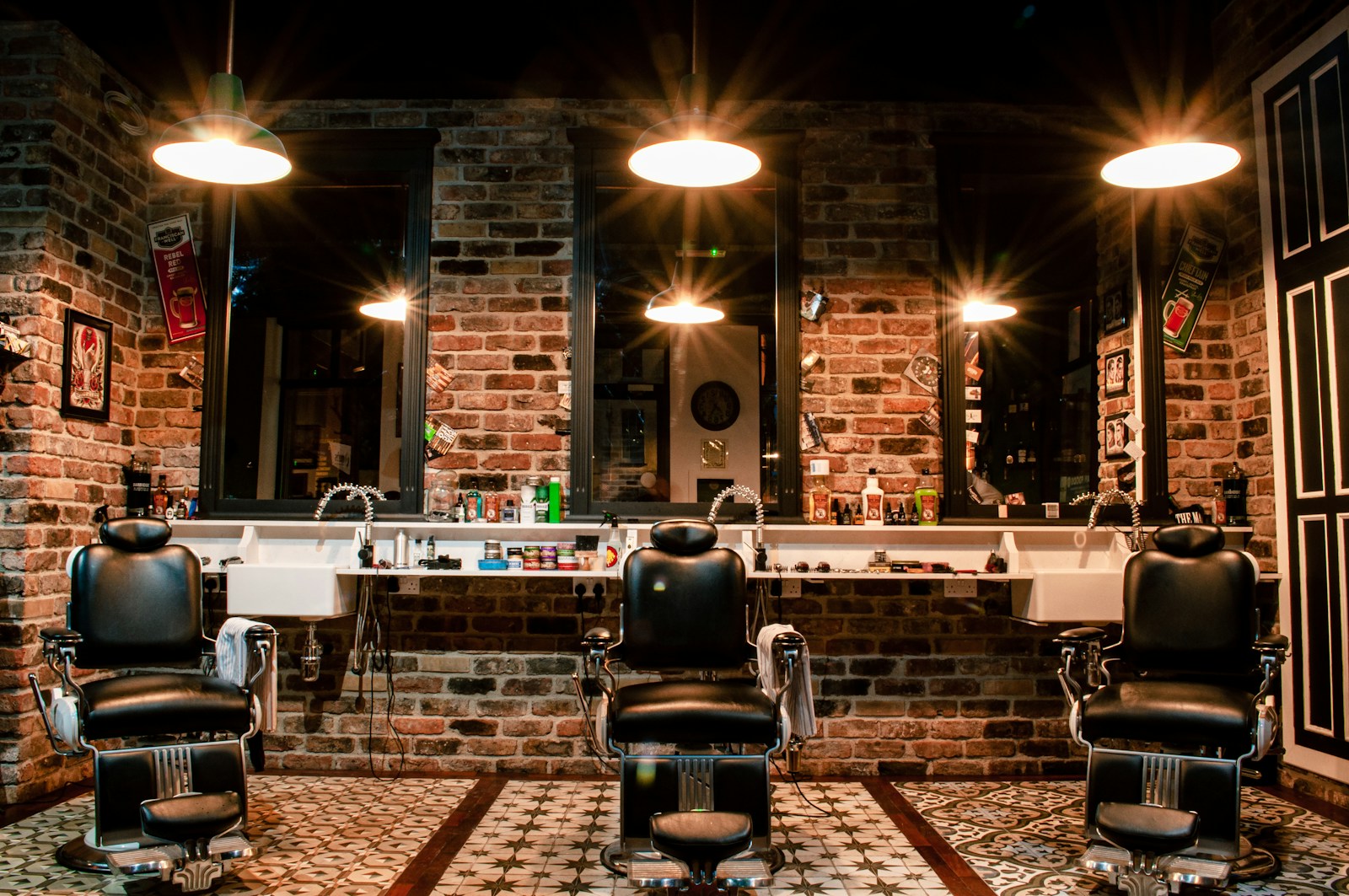 Интерьер Barbership